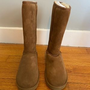 Never worn UGG boots! Classic tall style.